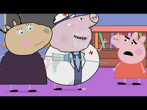 When they came to school to vaccinate XD "Meme" (Peppa Pig)