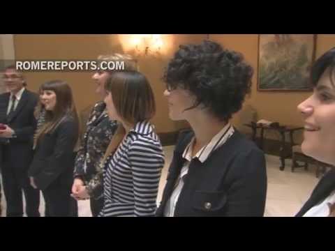 El encuentro del Santo Padre y Estela de Carlotto