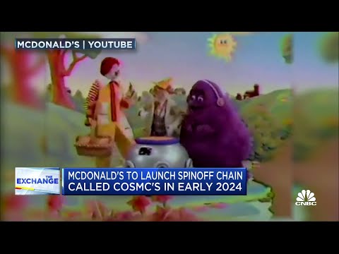 McDonald's lançará uma marca de restaurante spin-off chamada CosMc's