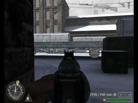 "Call of Duty 1", full walkthrough on Veteran, Part 21 - Soviet Campaign: Warsaw Railyards
