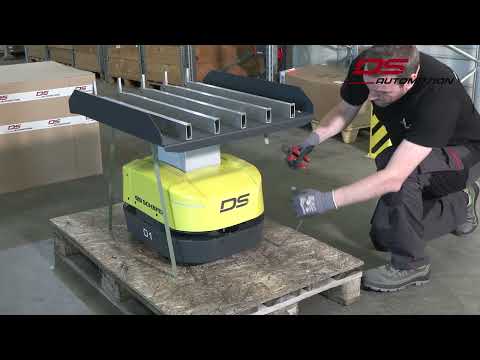 Inbetriebnahme der standardisierten Kleinladungsträgerlösung von DS Automotion mit AMY