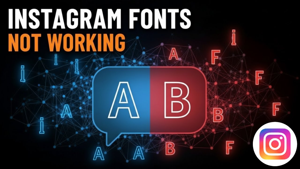 Fix Instagram New Fonts Not Showing Or WORKING