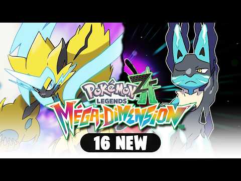 All NEW Mega Evolutions in Pokémon Legends Z-A DLC!