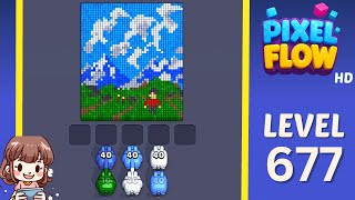 Pixel Flow Level 677