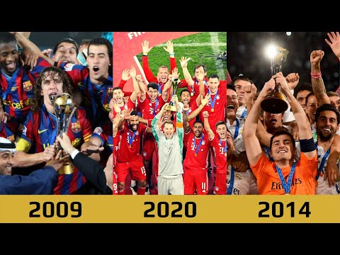 FIFA Club World Cup Winners [2000 - 2020]
