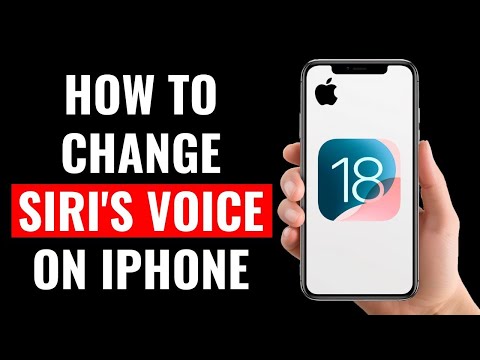 How to Change Siri's Voice on iPhone (iOS 18)