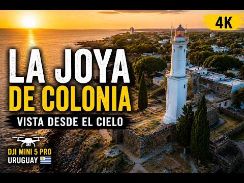El Faro de Colonia y Su Entorno Desde el Aire 🇺🇾 | DJI Mini 5 Pro