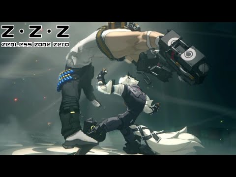Lycaon Wrecks Mockingbird In Style Cutscene Animation Zenless Zone Zero