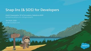 Service Cloud Snap-Ins and SOS for Developers