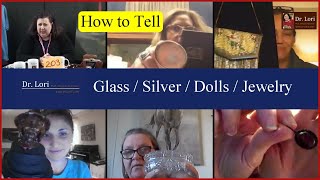 How to Tell Cut Crystal, Silver Jewelry, Porcelain Doll, Glass Bowls, Asian Miniature | Ask Dr. Lori