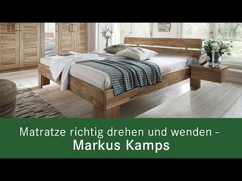 Matratze drehen und wenden - wir zeigen wie es richtig geht! | Tipps vom Schlafexperten