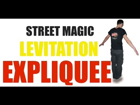 HOW TO FLY? LEVITATION STREET MAGIC EXPLANATION