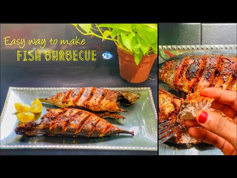 Fish BBQ recipe| Fish BBQ in oven| Fish BBQ Masala Recipe|Fish BBQ Recipe in Sri Lanka|tuna fish bbq