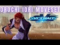 SVC Chaos Orochi Iori Moveset