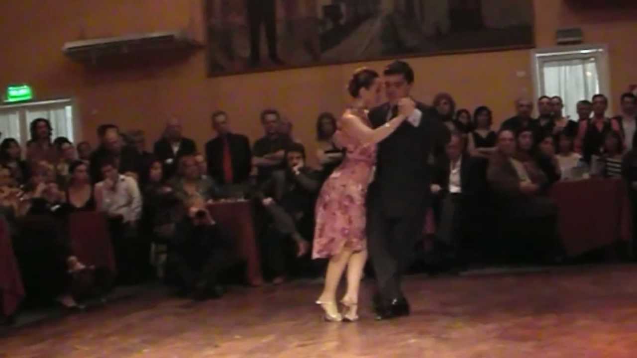 María Noel Sciuto & Cristhian Sosa - Los Campeones de Tango Escenário 2012. Paisaje.