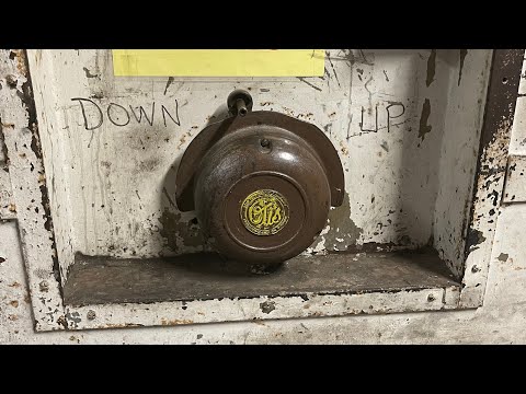 RARE Manual Otis Micro-Drive Freight Elevator (Car 1) | PGHNNA WRH4 | Pittsburgh, PA