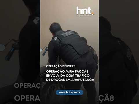 Operação mira facção envolvida com tráfico de drogas em Araputanga