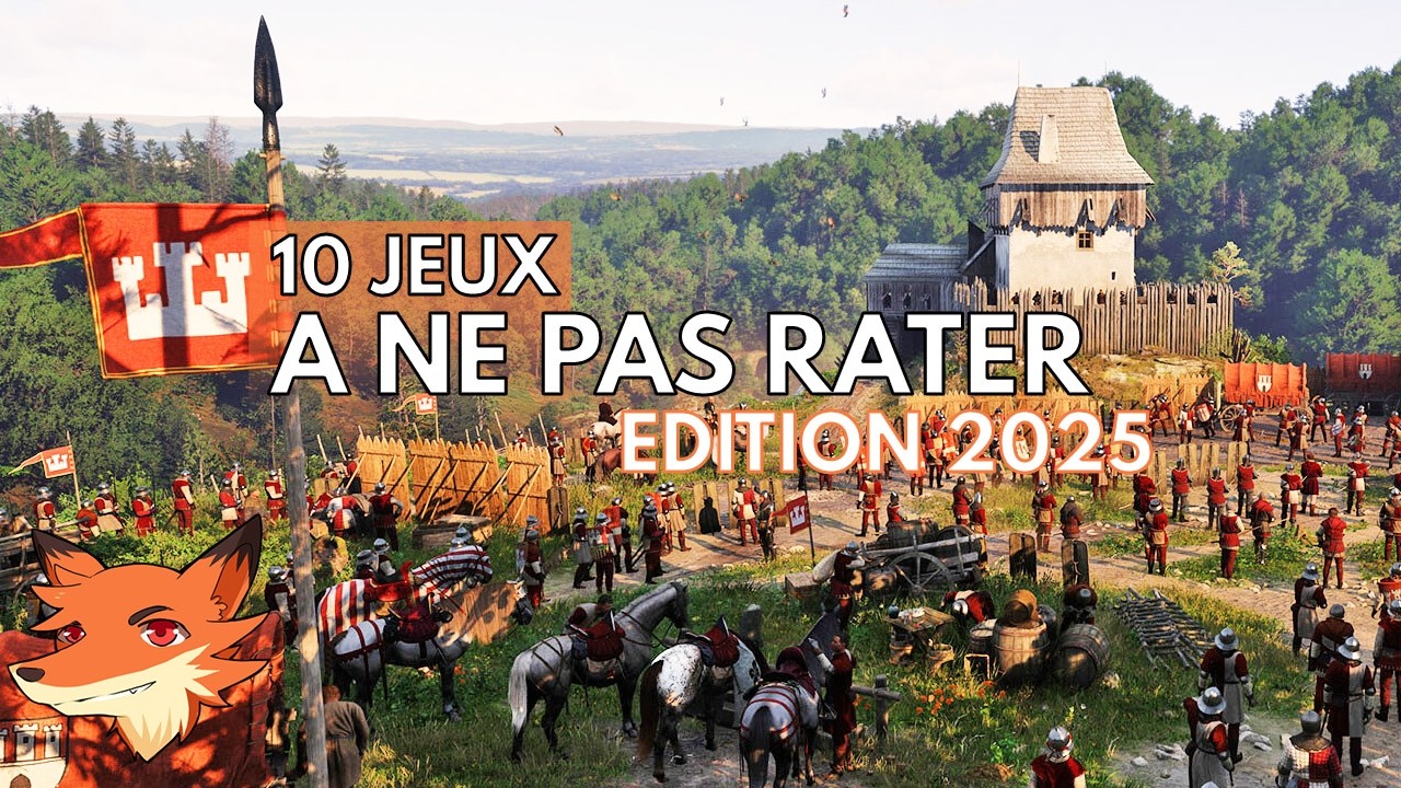 10 jeux à ne pas rater en 2025!