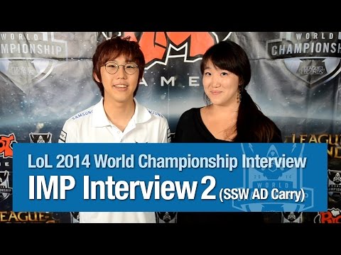 LoL 2014 World Championship Interview - IMP Interview2 (SSW AD Carry)