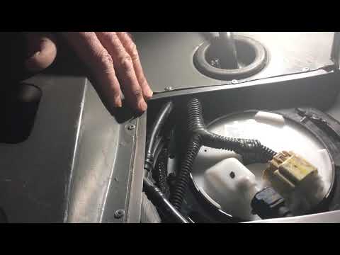 Fuel pump trap door- 2011 Camaro SS