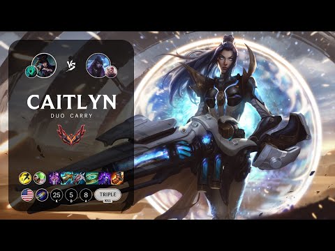 Caitlyn ADC vs Aphelios - NA Grandmaster Patch 13.16