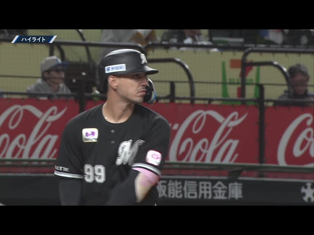 4月10日 埼玉西武ライオンズ 対 千葉ロッテマリーンズ ハイライト