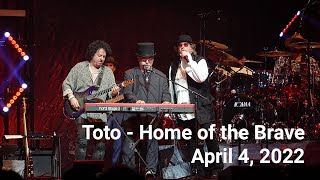 Toto in Concert - Home of the Brave Live - April 4, 2022