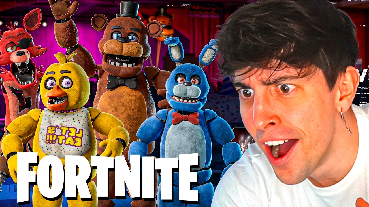 FIVE NIGHTS AT FREDDY'S EN FORTNITE *es mi cumple :)*
