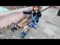 How To Make Matchbox Tractor Trolley At Home Diy Toys How To Make Matchbox Toys Diy Toys Matchbox
