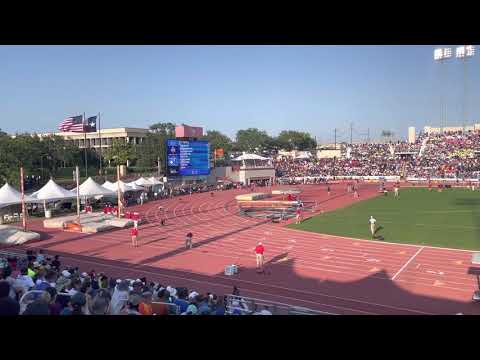 2021 UIL State 6A Boys 4/200m Final