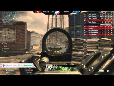 FHM 2000 Series - FaZe Black vs OpTic - Game 2 - April 27, 2014