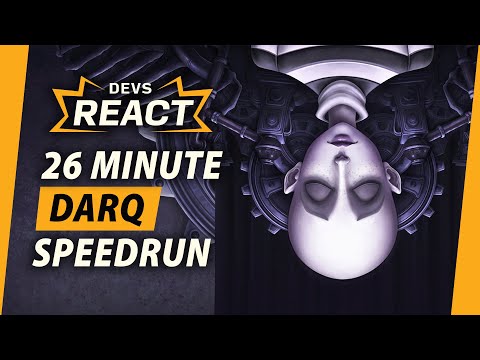 DARQ Developer Reacts to 26 Minute Speedrun (Alongside Speedrunner!)