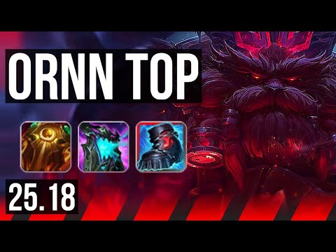 ORNN vs FIORA (TOP) | 8/1/17, 42k DMG | EUW Master | 25.18