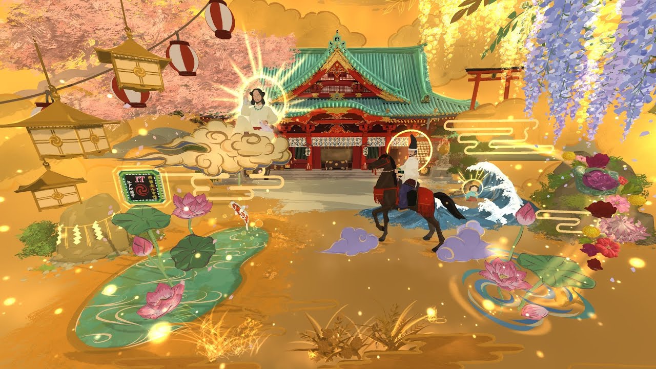 江戸総鎮守 神田明神奉納作品「Crypto Zinja 神田明神之図」VRpainting