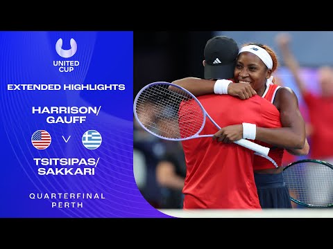 Harrison/Gauff v Tsitsipas/Sakkari Extended Highlights | United Cup 2026 Quarterfinal