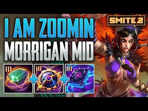 THE MOVEMENT SPEED IS INSANE! Morrigan Mid Gameplay (SMITE 2 Alpha)
