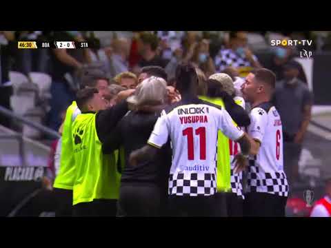 Goal | Golo G. Sauer: Boavista (2)-0 Santa Clara (Liga 21/22 #3)