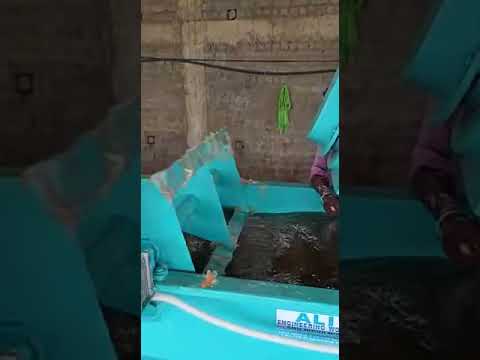 Waste plastic washing plant