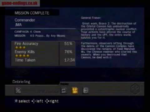 Dropship: United Peace Force ending