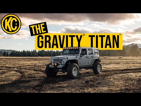 Everything You need To Know About KC® Gravity Titan™ Family of LED Off-Road Lights!
