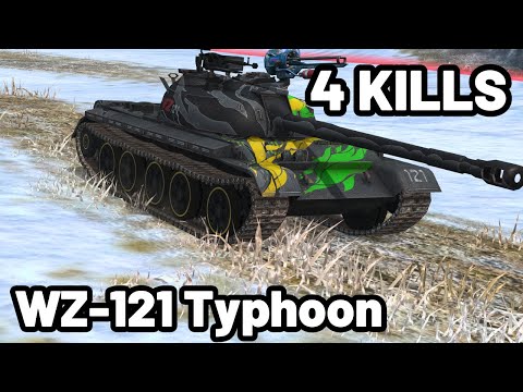 WZ-121 | 8K DAMAGE | 4 KILLS | WOT Blitz Pro Replays