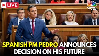 LIVE: Spanish PM Pedro Sánchez Says "He Will Not Resign" | Begona Gomez | Spanish Politicals | IN18L