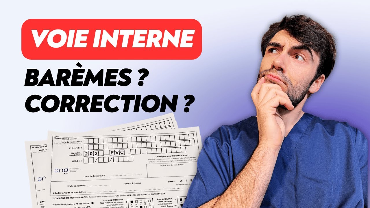 EVC voie interne : grilles officielles de correction expliquées