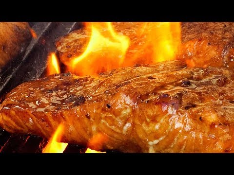 Marinated Grilled Salmon