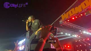 Pheelz Performs Electricity Featuring Davido On Stage At Seyi Vibez Billion Dollar Baby Concert