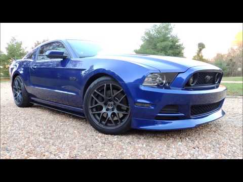 2013 Ford Mustang GT Roush Side Splitters Installed!