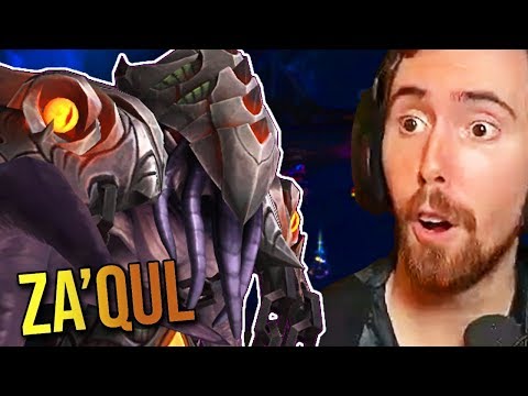 Asmongold VS Za'qul - Azshara's Eternal Palace Raid