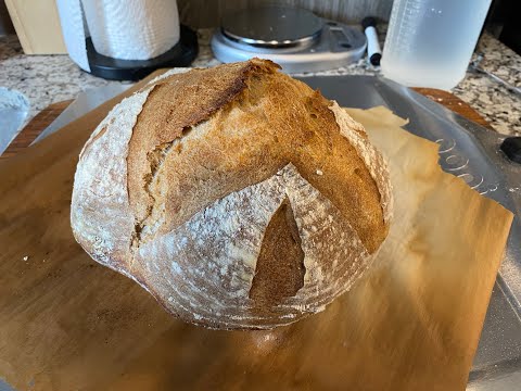 Making Homemade Sourdough Bread From Scratch