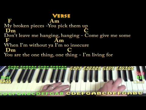 Sugar (Maroon 5) - Piano Cover Lesson in C with Chords/Lyrics