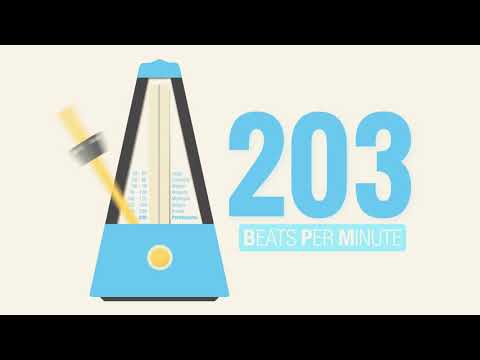 203 BPM Metronome | The BLuetiFuLL MeTRoNoME